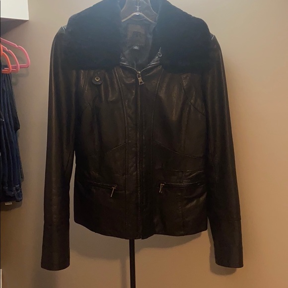 Banana Republic leather jacket - Picture 1 of 7